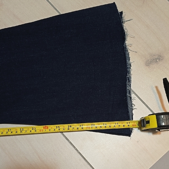 VERVET BY FLYING MONKEY Blue Flare Wide Leg Jeans - Picture 5 of 6